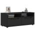 Dulap TV "VISNES" alb 100x40x38 cm lemn de prelucrare GartenMobel Dekor