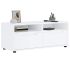 Dulap TV "VISNES" alb 100x40x38 cm lemn de prelucrare GartenMobel Dekor