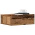 Noptiere suspendate, 2 buc., alb extralucios, 40x30x15 cm, PAL GartenMobel Dekor