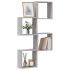 Rafturi cub de perete 6 buc Gri Sonoma 30x15x30 cm GartenMobel Dekor