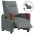 Scaun reclinabil electric pentru masaj Cloud Grey Fabric GartenMobel Dekor