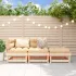 Set mobilier de grădină, 3 piese, lemn masiv de pin GartenMobel Dekor