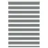 Jaluzea tip zebra gri închis lățime țesătură 35,9 cm poliester GartenMobel Dekor
