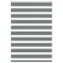 Jaluzea tip zebra gri închis lățime țesătură 35,9 cm poliester GartenMobel Dekor