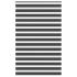 Jaluzea tip zebra gri deschis lățime țesătură 140,9cm poliester GartenMobel Dekor