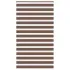 Jaluzea tip zebra maro lățime țesătură 95,9 cm poliester GartenMobel Dekor