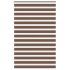 Jaluzea tip zebra maro lățime țesătură 90,9 cm poliester GartenMobel Dekor