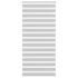 Jaluzea tip zebra gri deschis lățime țesătură 120,9cm poliester GartenMobel Dekor