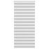 Jaluzea tip zebra gri deschis lățime țesătură 120,9cm poliester GartenMobel Dekor