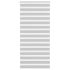 Jaluzea tip zebra gri deschis lățime țesătură 120,9cm poliester GartenMobel Dekor