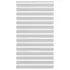 Jaluzea tip zebra gri deschis lățime țesătură 95,9 cm poliester GartenMobel Dekor