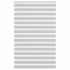 Jaluzea tip zebra gri deschis lățime țesătură 120,9cm poliester GartenMobel Dekor