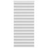 Jaluzea tip zebra gri deschis lățime țesătură 120,9cm poliester GartenMobel Dekor