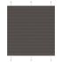 Jaluză plisată negru 120x150 cm Lățime țesătură 119,4 cm GartenMobel Dekor