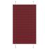 Jaluză plisată roz 70x150 cm Lățime țesătură 69,4cm poliester GartenMobel Dekor