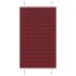 Jaluză plisată roz 80x150 cm Lățime țesătură 79,4cm poliester GartenMobel Dekor