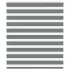 Jaluzea tip zebra gri închis lățime țesătură 35,9 cm poliester GartenMobel Dekor