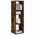 Bibliotecă, gri beton, 34x31x112 cm, lemn prelucrat GartenMobel Dekor
