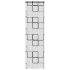 Jaluzea cu role de duș cu casetă 90x240 cm lățime material 86 cm GartenMobel Dekor