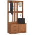 Arborele „SANDENS” alb 87x40x159,5 cm lemn masiv de pin GartenMobel Dekor