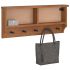 Suport pentru haine "SANDNES" 87x12x35 cm lemn masiv de pin GartenMobel Dekor