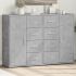 Dulapuri, 2 buc., negru, 60x31x84 cm, lemn prelucrat GartenMobel Dekor