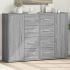 Dulapuri, 2 buc., negru, 60x31x84 cm, lemn prelucrat GartenMobel Dekor