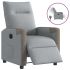 Scaun reclinabil electric Cloud Grey Fabric GartenMobel Dekor