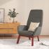 Scaun de relaxare, negru, material textil GartenMobel Dekor