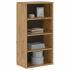 Dulap lateral „ODDA” alb 40x24x79 cm, lemn masiv de pin GartenMobel Dekor