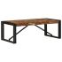 Masuta de cafea multicolora 50x50x35 cm lemn masiv recuperat GartenMobel Dekor