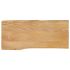 Blat masă 90x80x3,8 cm dreptunghiular lemn acacia margine vie GartenMobel Dekor