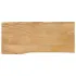 Blat masă cu margini naturale, 80x40x2,5 cm, lemn masiv mango GartenMobel Dekor