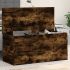 Cufăr de depozitare stejar fumuriu 84x42x46 cm lemn prelucrat GartenMobel Dekor