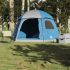 Cort familie Igloo pentru 6 persoane gri/portocaliu impermeabil GartenMobel Dekor