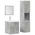 Set mobilier de baie, 4 piese, stejar sonoma, lemn prelucrat GartenMobel Dekor