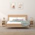 Noptiere, 2 buc, maro miere, 40x35x55 cm, lemn masiv de pin GartenMobel Dekor