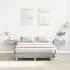 Cadru de pat fără saltea, alb, 140x190 cm, lemn prelucrat GartenMobel Dekor