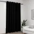 Perdea opacă, aspect pânză, cu ocheți, antracit, 290x245 cm GartenMobel Dekor