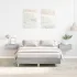 Cadru de pat fără saltea, alb, 120x200 cm, lemn prelucrat GartenMobel Dekor