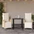 Set mobilier de grădină cu perne, 5 piese, bej, poliratan GartenMobel Dekor