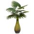 Plantă artificială de palmier 9 frunze 65 cm verde GartenMobel Dekor