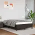 Cadru de pat, negru, 120x190 cm, piele ecologică GartenMobel Dekor