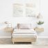 Cadru pat fără saltea stejar sonoma, 180x200cm, lemn prelucrat GartenMobel Dekor