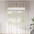 Perdele Voile cu Oelii 2 buc Crem 140x140 cm GartenMobel Dekor