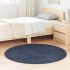 Covor Shaggy Bej 120x120 cm Poliester GartenMobel Dekor