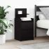 Noptiera cu 2 sertare Stejar Sonoma 38x34x80 cm GartenMobel Dekor