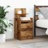 Noptiera cu 2 sertare Stejar Sonoma 38x34x80 cm GartenMobel Dekor