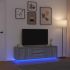Comodă TV cu lumini LED, stejar artizanal, 100x41x50 cm GartenMobel Dekor