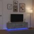 Comodă TV cu lumini LED, stejar artizanal, 100x41x50 cm GartenMobel Dekor